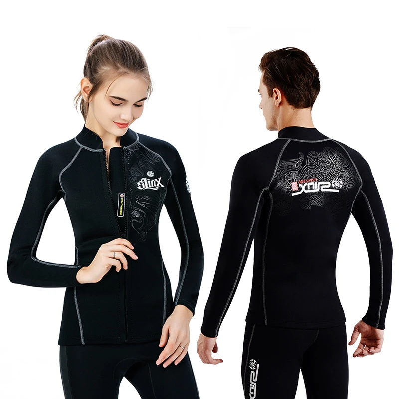 

SLINX 2mm Neoprene Wetsuit Jacket/pant for Men Women Diving Snorkeling Jacket Swimming Surfing Top Clothes Size Unisex S To 3XL