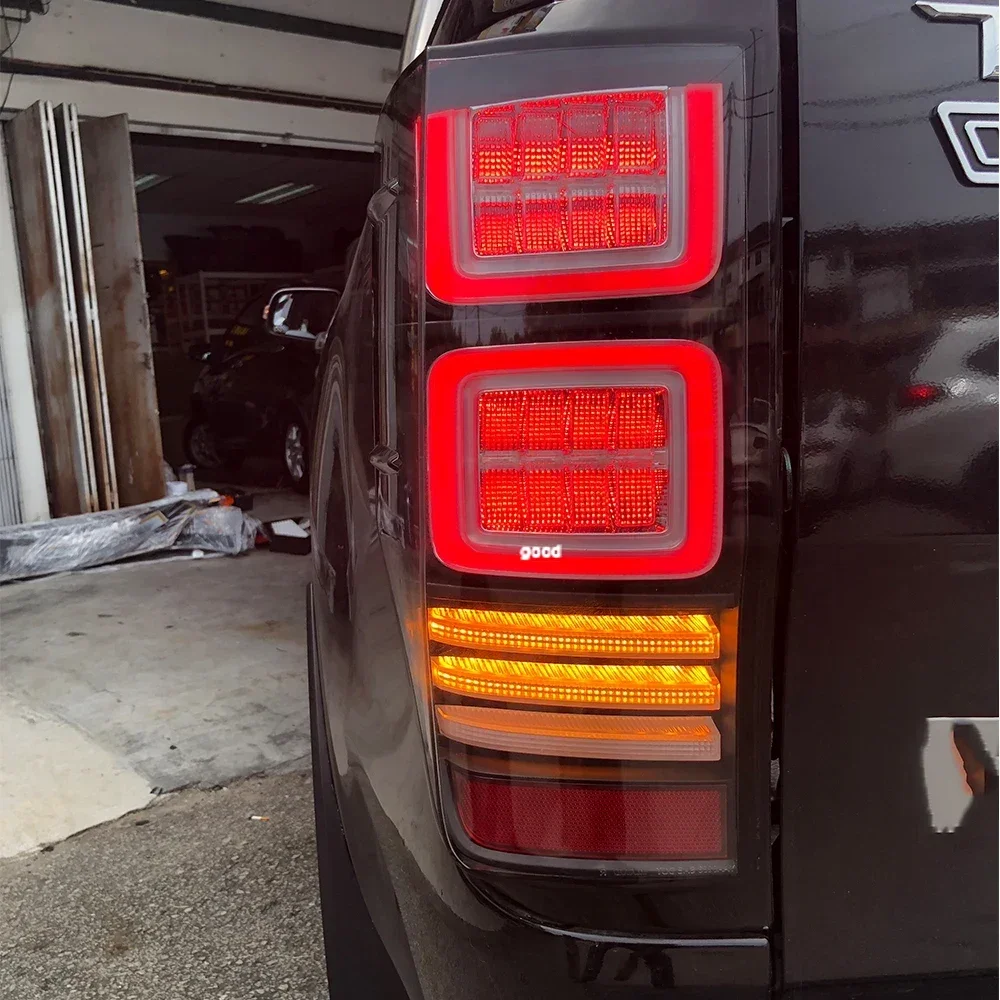 For Ford Ranger T6 T7 T8 2012-2020 LED Auto Rear Lamps Assembly Upgrade Turn Signal Car Taillights Accessories