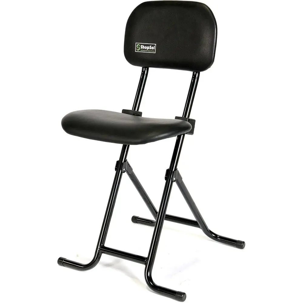 Adjustable Sit-Stand Stool, 300-Pound Capacity