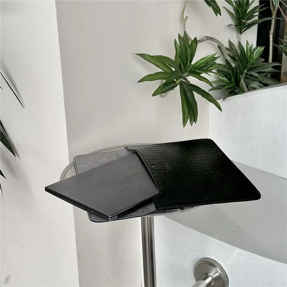 Leather Pattern Design Laptop Sleeve Carring Case 13 13.3 14.1 15.6 Inch Bracket Function Laptop Bag for Lenovo Dell LG16