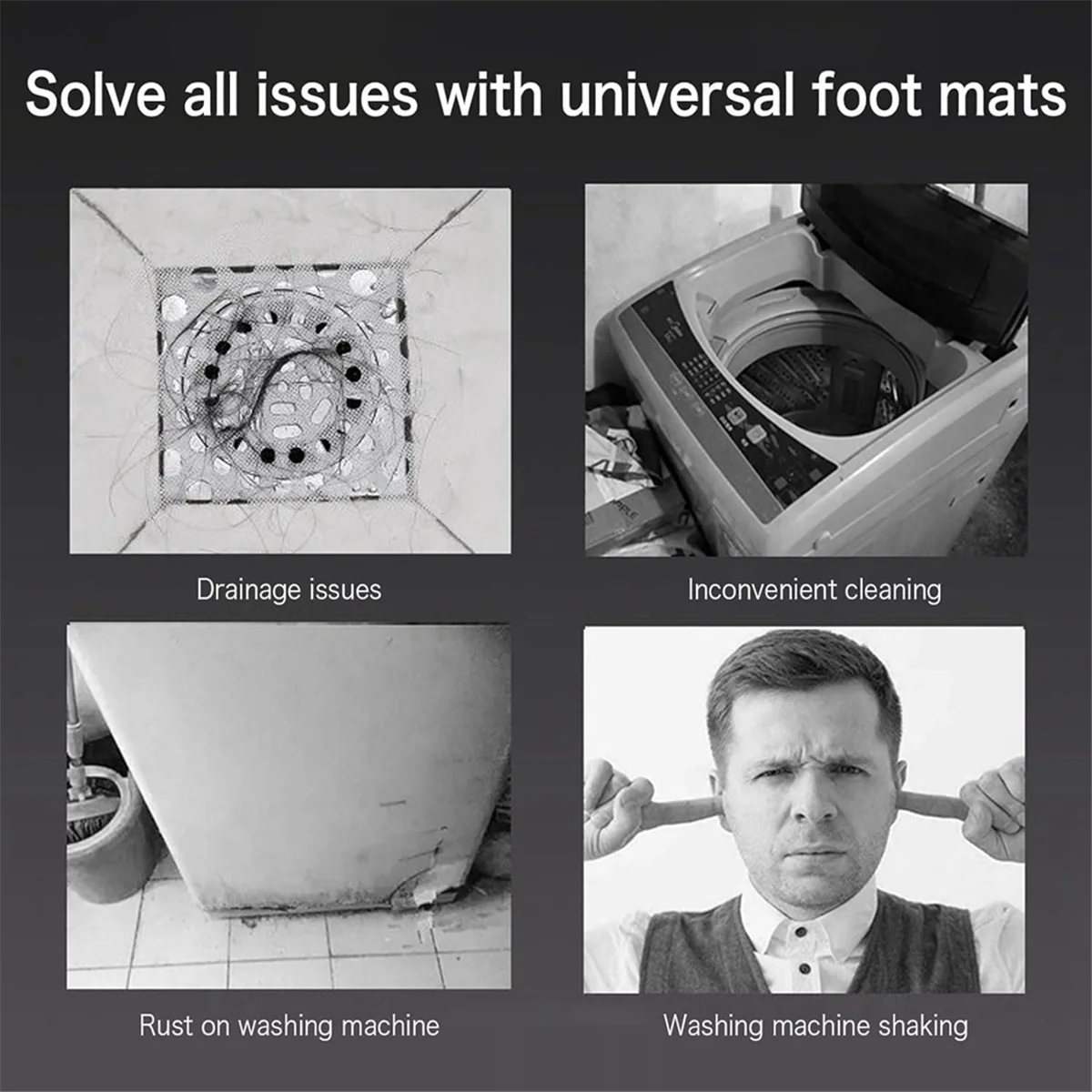 Подушечки для ног стиральной машины, амортизирующие подушечки, противоскользящие и противоударные подушечки, влагостойкие основания барабана холодильника ГОРЯЧИЕ