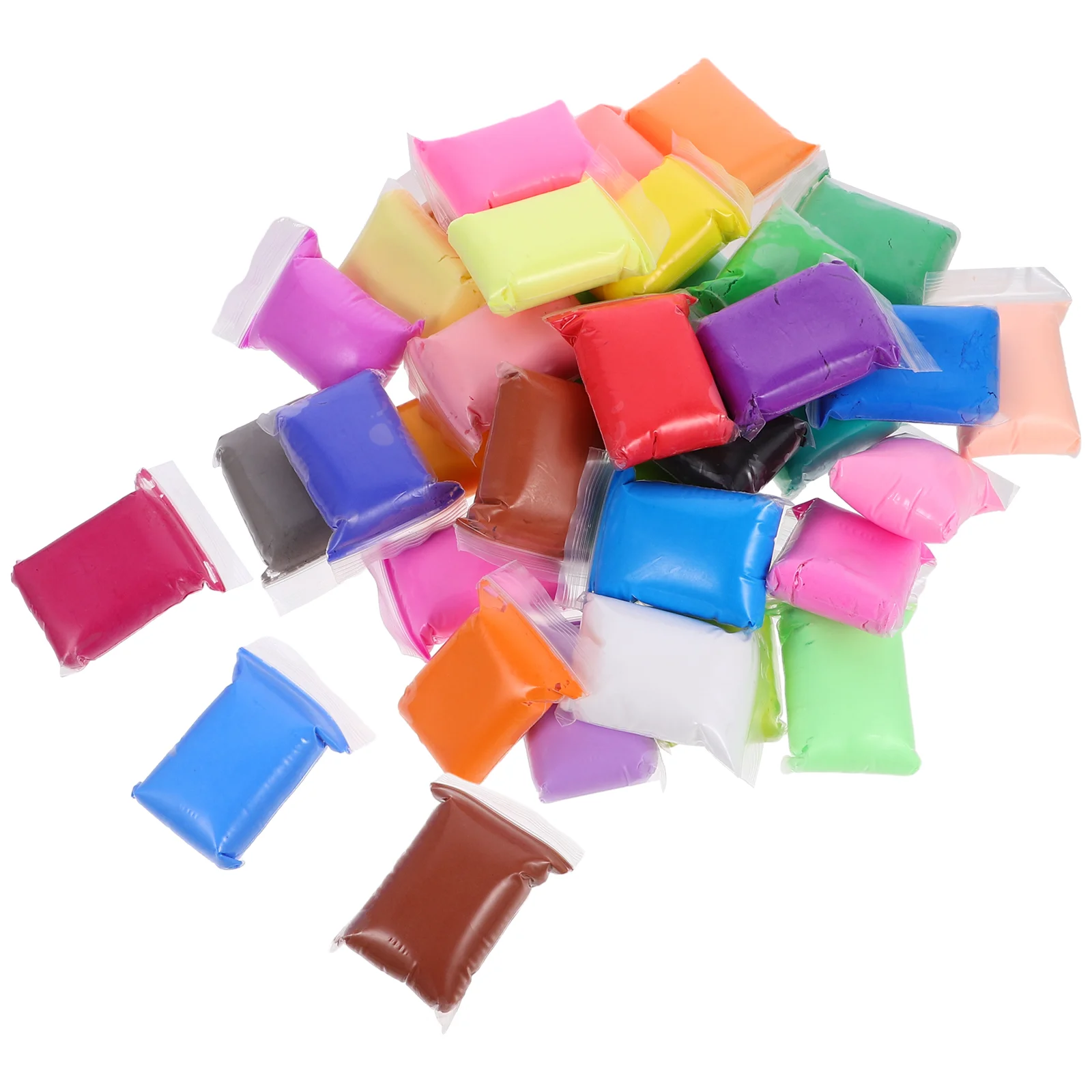 

36 Packs Colored Clay Kit Kids Toys DIY Colorful Polymer Modeling Plaything For Toddler Clays