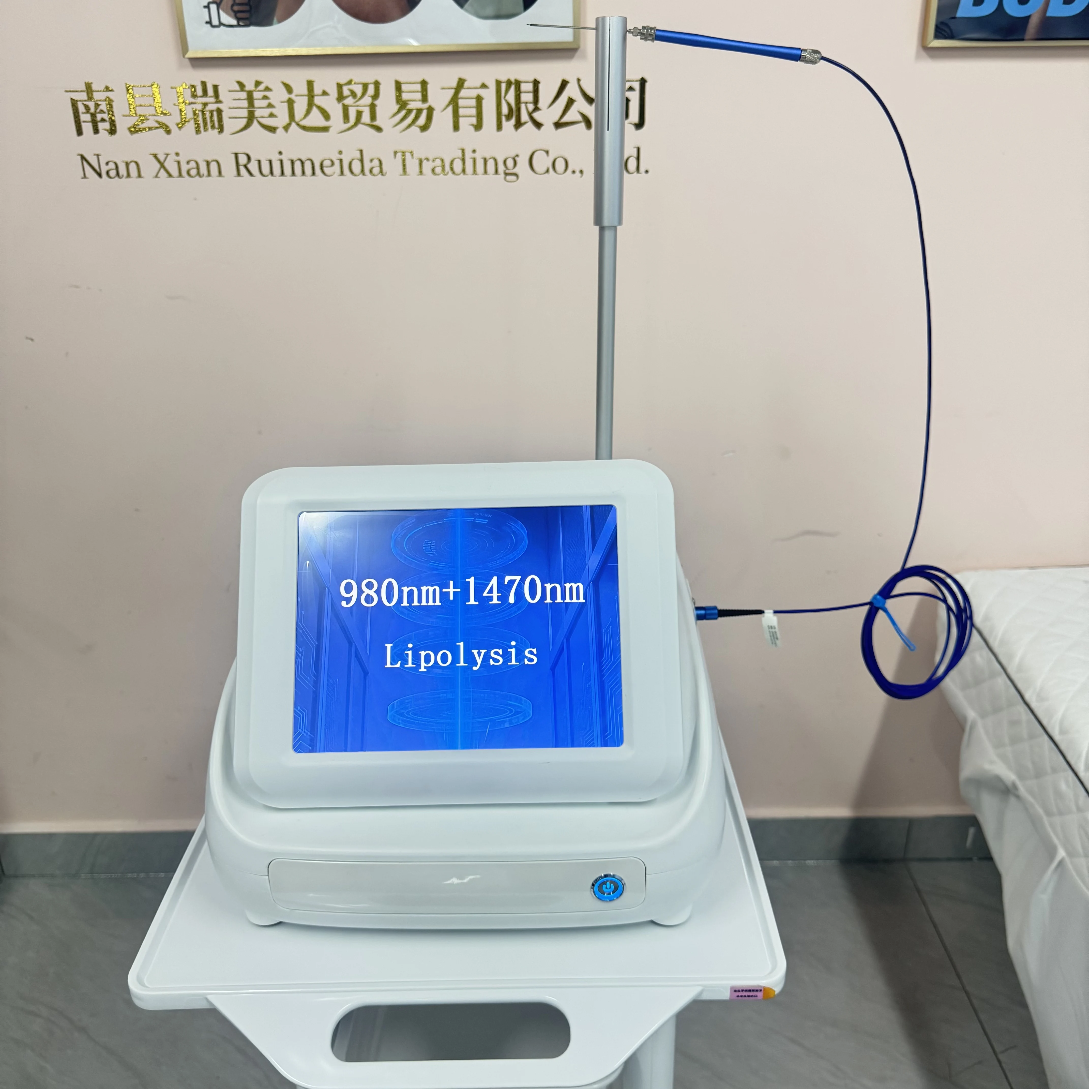 New Arrival 980&1470nm Diode Lase Beauty Machine Dual Depth Thermal Effect Sagging Skin Lifting Local Dermal Reshaping