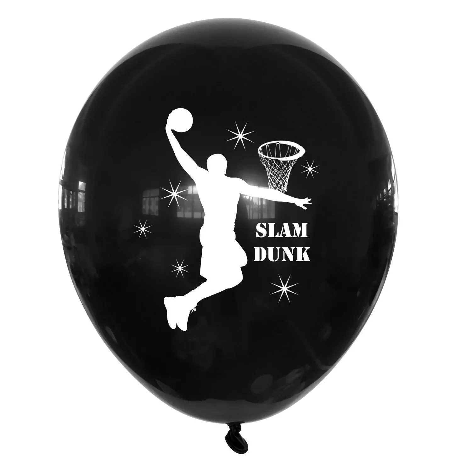 Balon ulang tahun dekorasi pesta tema basket asli hari 24