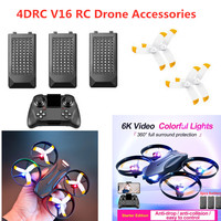 4DRC V16 6K RC Drone Spare Parts original Battery /Propeller/ Controller 4DRC V16 RC Drone Battery V16 V-16 Dron Blades