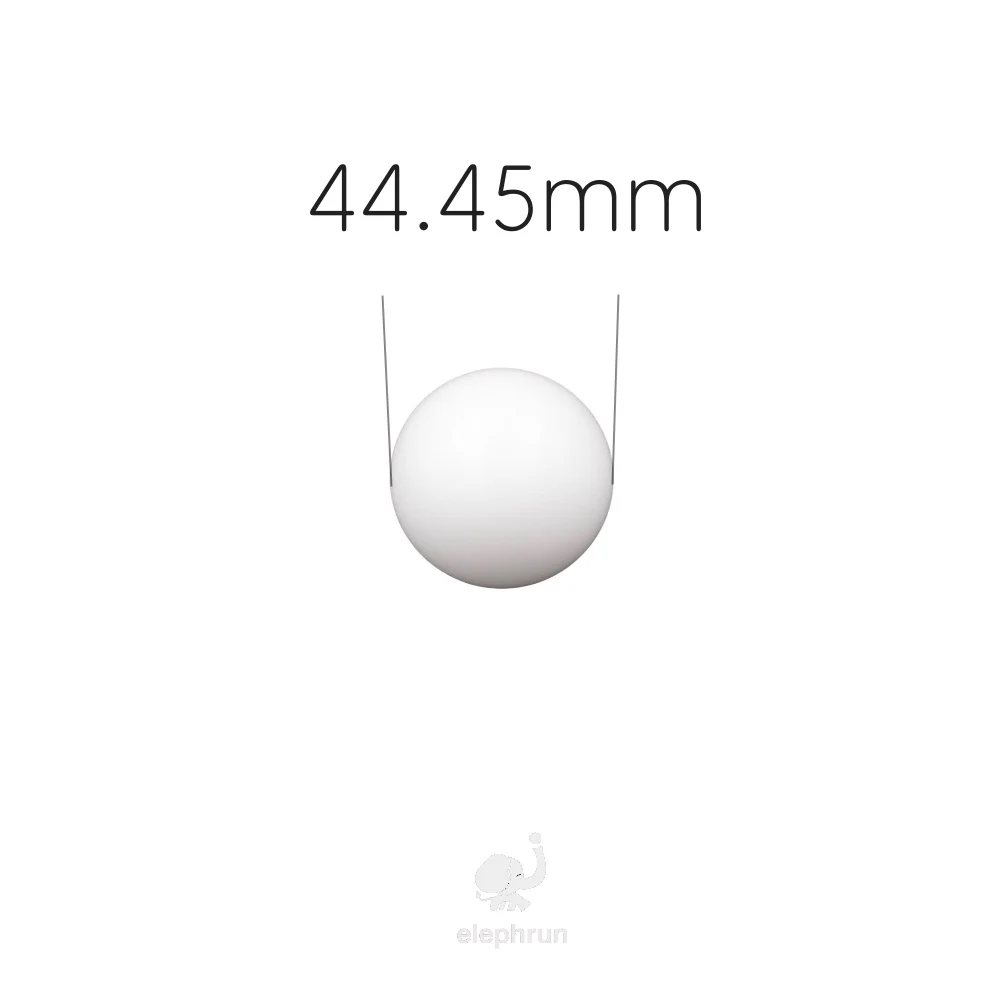 1.75'' ( 44.45mm ) Delrin Polyoxymethylene ( POM ) / Celcon Solid Plastic Balls for Ball Valves and Bearings