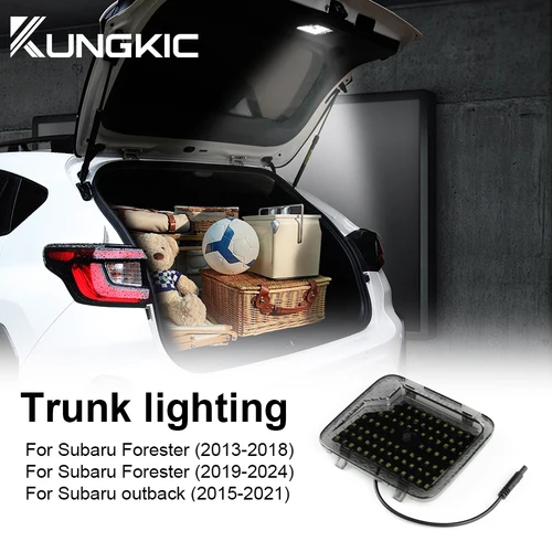 Imagen 1 del producto Para Outback 2015-2021 Forester 2013-2019 2020 2021 2022 2023 2024 luz LED para maletero de coche equipaje maletero puerta trasera maleta lámpara