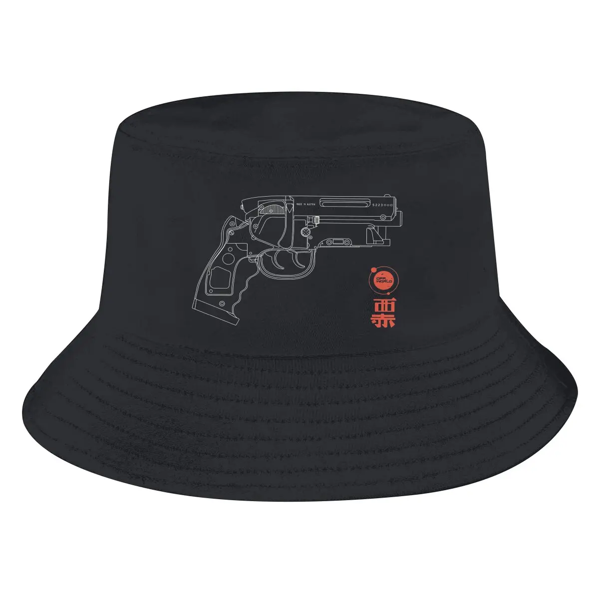 Blaster Unisex Bucket Hats Blade Runner 2049 Hip Hop Fishing Sun Cap Fashion Style Designed