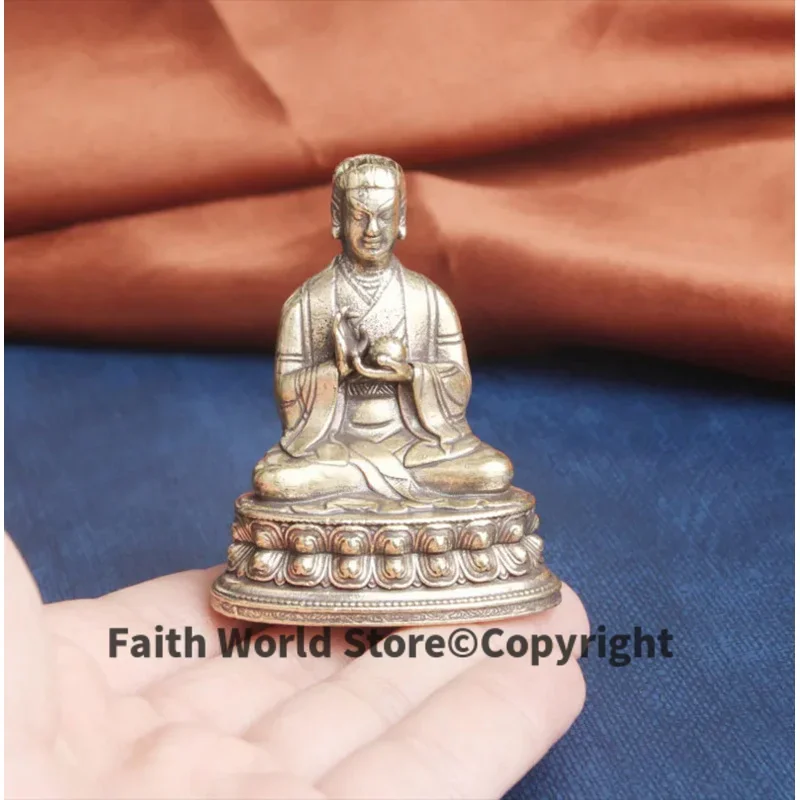 Wholesale Buddha statue Tibet temple Pocket Buddha Sakya II Sonanzemo Statue protective talisman Bless health safety good luck