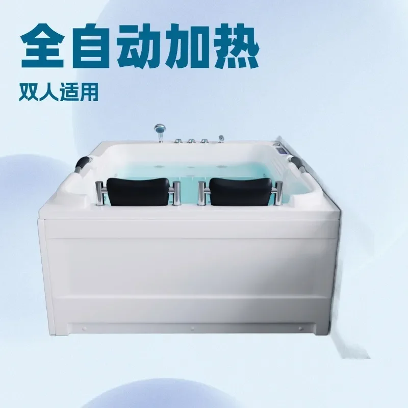 for Double Jacuzzi Armrest Household Independent Adult Intelligent Massage Heated Bath Acrylic Insulation
