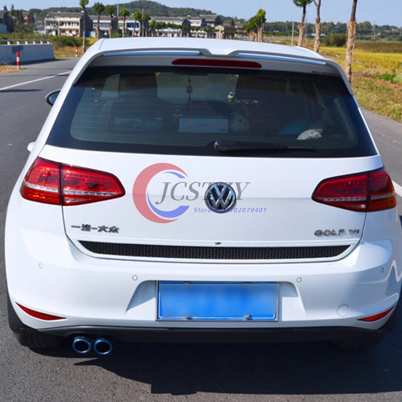 سبويلر سقف على طراز Oettinger لسيارة Volkswagen Golf7 MK7 7.5 GTI GTD GTE (ليست لـ R) سبويلر خلفي من البلاستيك ABS Aleron 2013 -2020