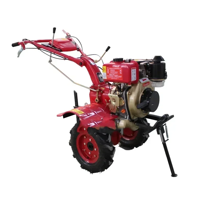 garden tools small agricultural machinery deep tiller micro power tiller