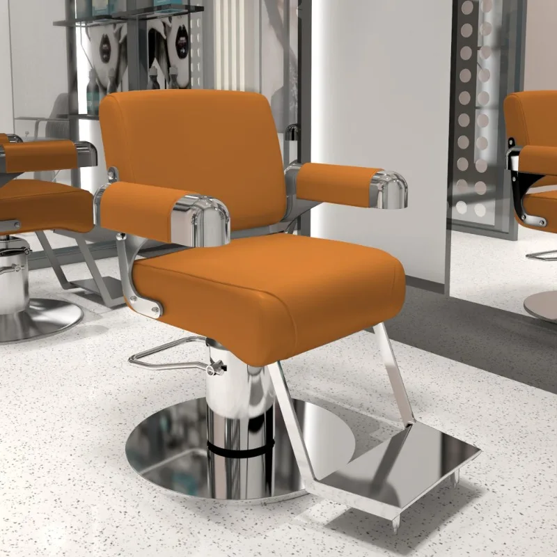 Stylist Kids Barber Chair Dresser Shop Stool Gold Barber Chair Esthetician Sillon De Barbero Profesional Beauty Salon Furniture