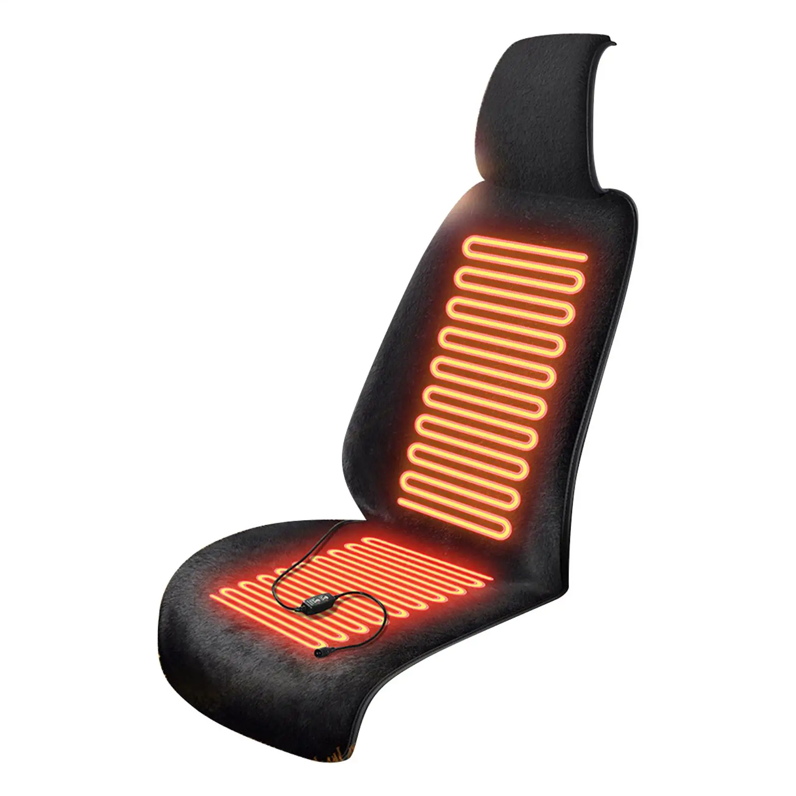 Car Heated Seat Cushion 3 Temperature Control Warming Device Driver Side Seat Cushion With Heat For Suv Rv Vehicle Auto Sedan