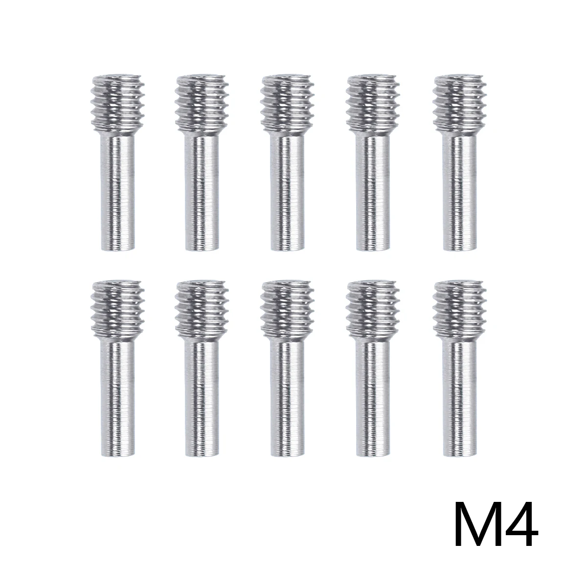 10pcs M3*12mm M4*12mm Set Screw Front/Rear Bumper Pin Screws Middle Axle Bolt for 1/10 RC Crawler SCX10 Car Models