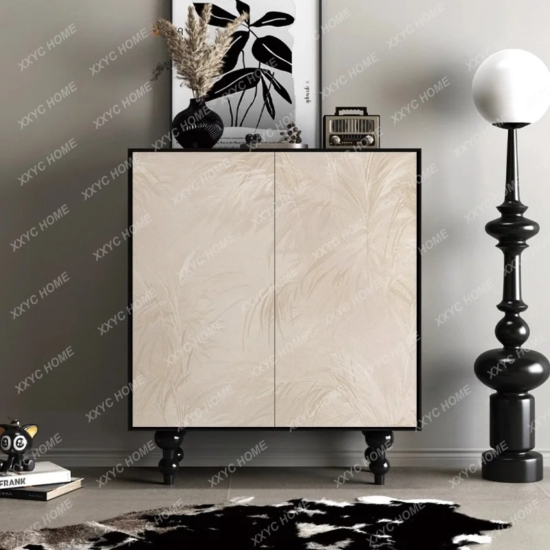 Vintage living room storage cabinets bedroom sofa wall cabinets ultra-thin decorative cabinets
