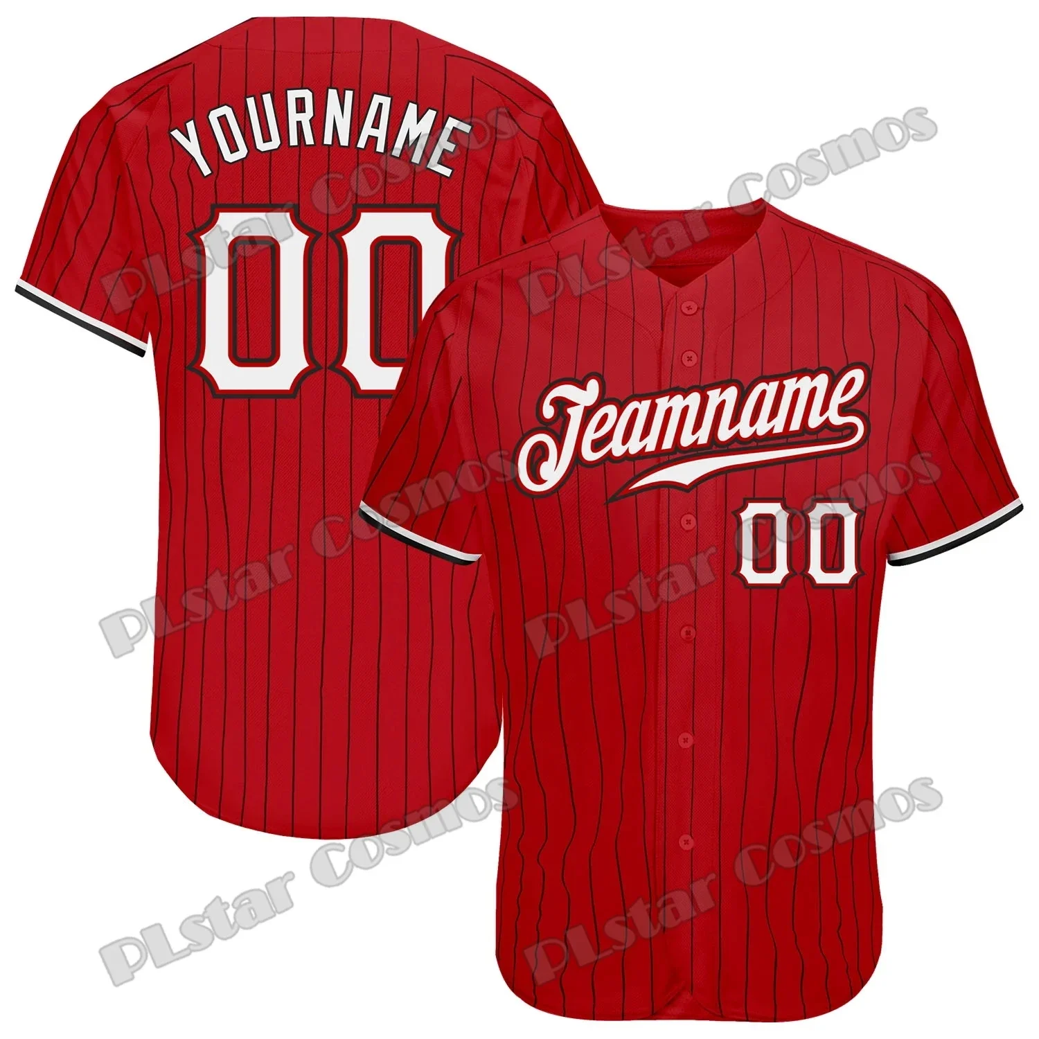 Custom Name Crimson Black-Red 3D Printed Men's Raglan Sleeves Baseball Jersey Hip Hop Streetwear Unisex Baseball Shirt KS-28