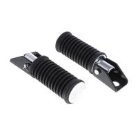 2 Pieces Motorcycle Foot Rests Pedals Footpegs for GS125