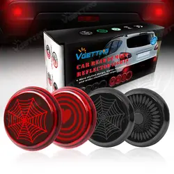 For Toyota Corolla 2008 2009 2010 LED Rear Bumper Reflector Lights For Nissan Qashqai X-Trail Brake Running Lamp Car Accessories