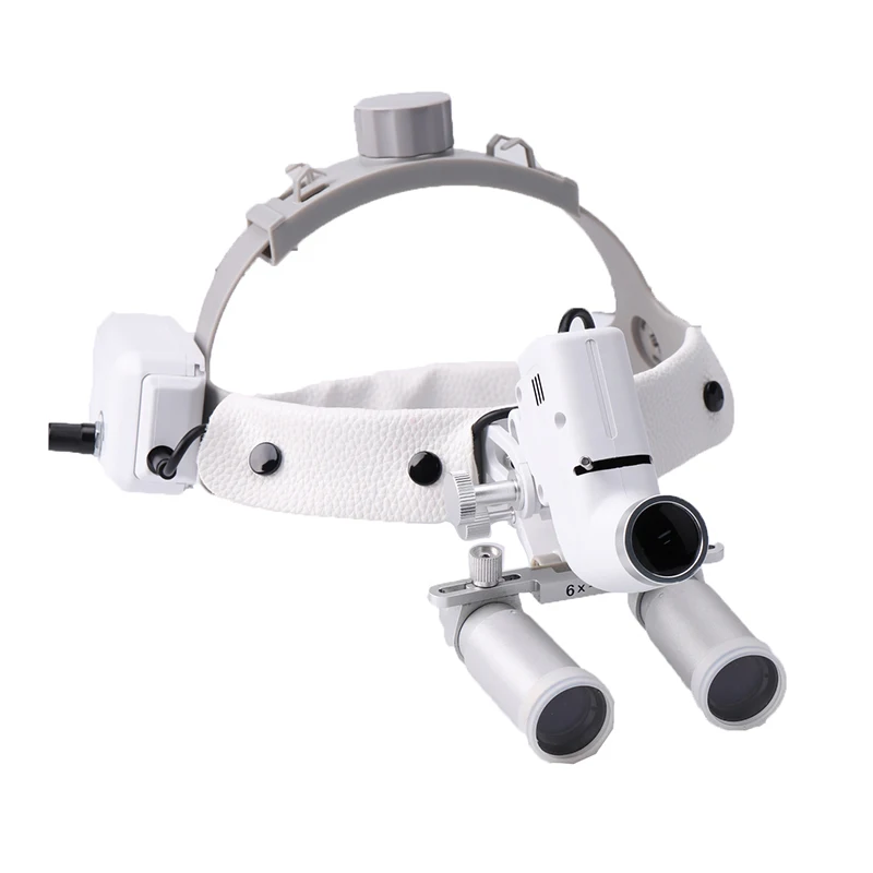 Dental Loupe ENT  Surgery  4x 5x 6x 8x Dental Loupes Spot High Intensity Dentist Headlamp  Medical Magnifier Surgical Light