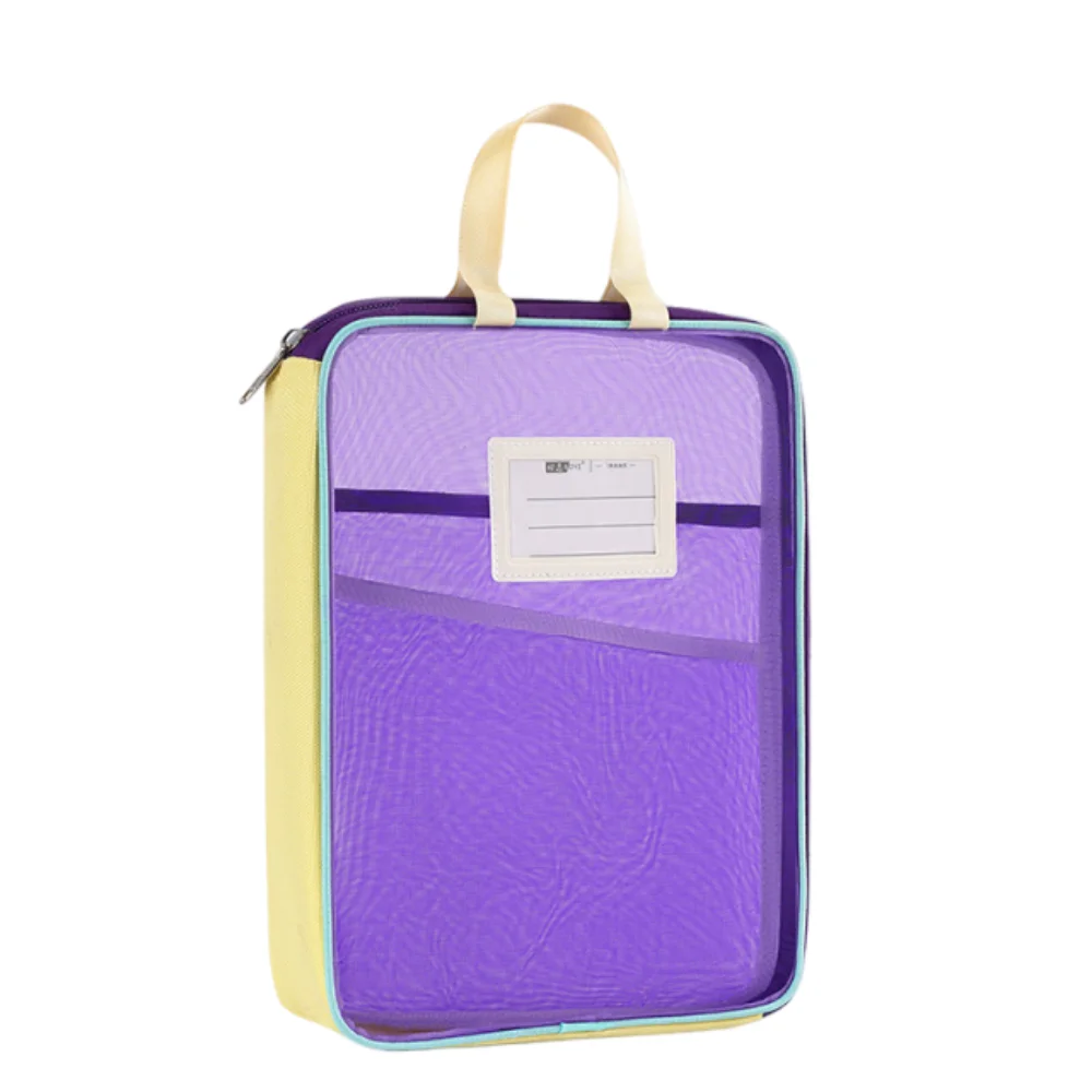 

Сумка для хранения тестовой бумаги дофамина, 3-слойная детская сумка для документов большой емкости, многофункциональная утолщенная прозрачная сумка формата А4