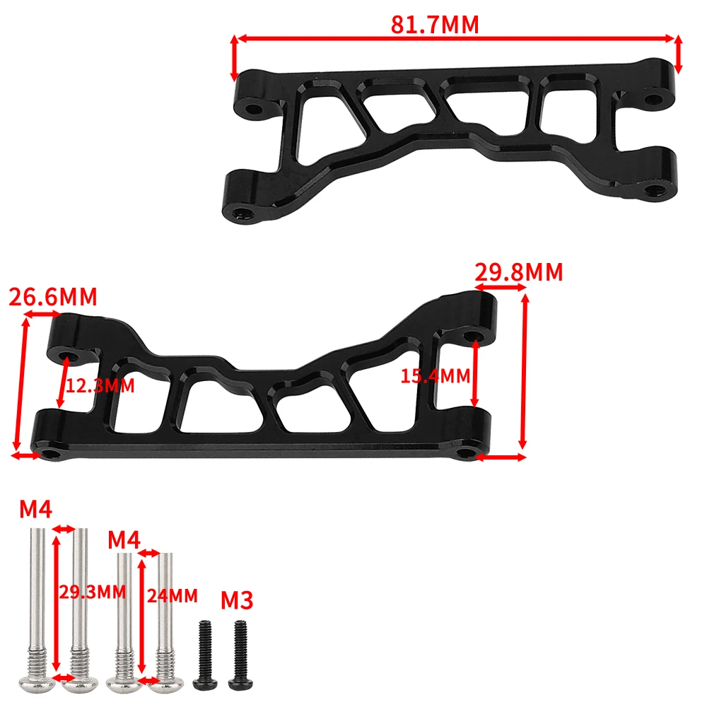 Metal Rear Upper Suspension Arm 36.8g For UDIRC UD1201 UD1202S PRO RC Car Upgrade Parts RC Upper Control Arm Replacement
