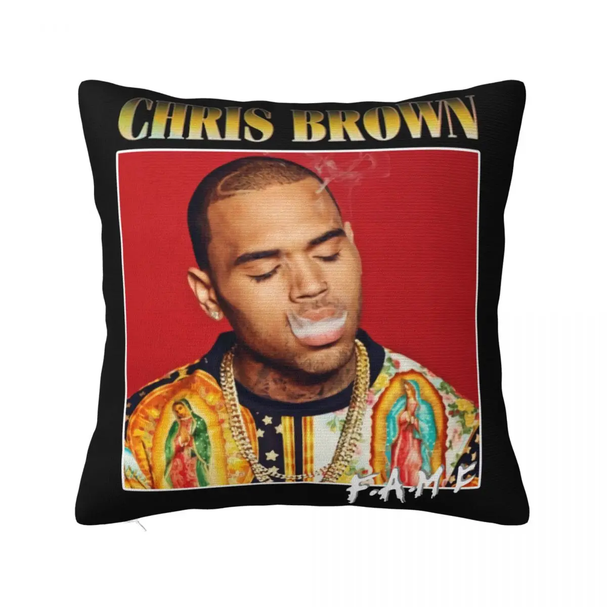 

New Inspired By Chris Brown Fame Vintage Merch Hip Hop Rare 31Us1 Promotion Harajuku Different Pure Pillow Case