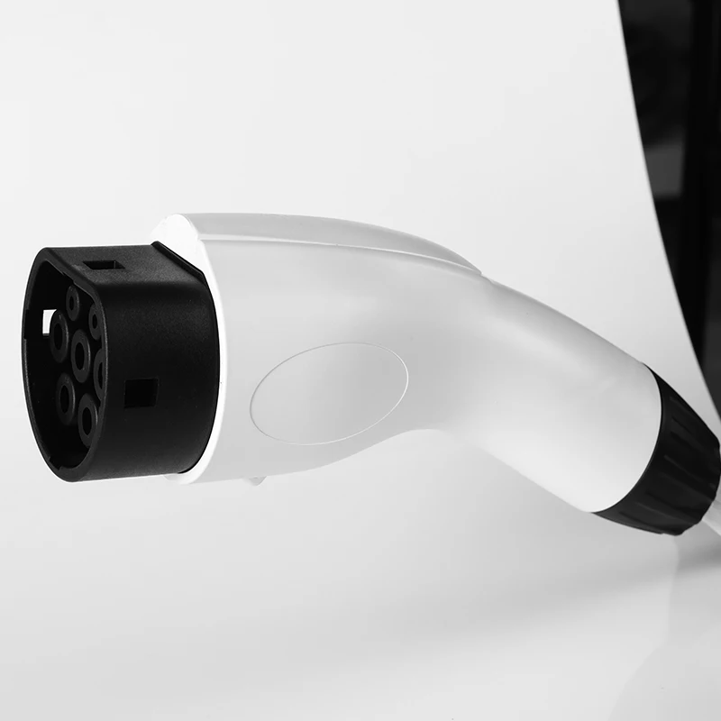 Cargador portátil EV tipo 2 para coche eléctrico, adaptador de enchufe de carga EVSE, 16A, 7KW, 3,5kw, 11KW, IEC 62196