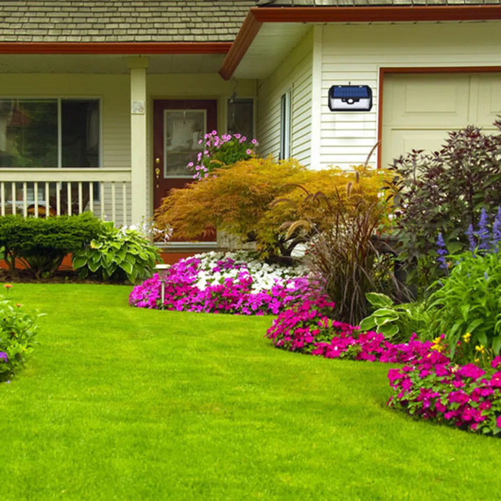 

55 Leds Solar Motion Sensor Wall Light USB Rechargeable Outdoor Garden Pathway Yard Lamp Solar Corridor Light Garden Wall Lamp