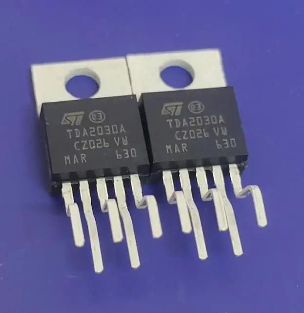 10pcs  Thermal Protection IC TO-220-5 TDA2030  TDA2030A Linear Audio Amplifier / PA / short-circuit