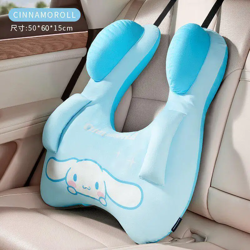 cartoon-cinnamoroll-car-pillow-neck-pillow-plush-car-seat-headrest-cushion-rear-seat-sleeping-pillow-distance-travel-interior