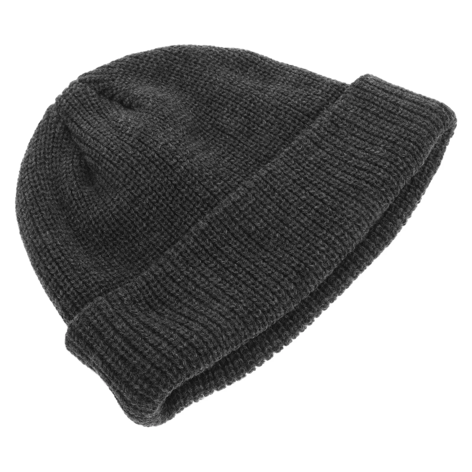 

Fisherman's Hat Father Beanie Earmuff Cap Skull Knit Beanies Hats Crochet Men Brimless Dipper Has
