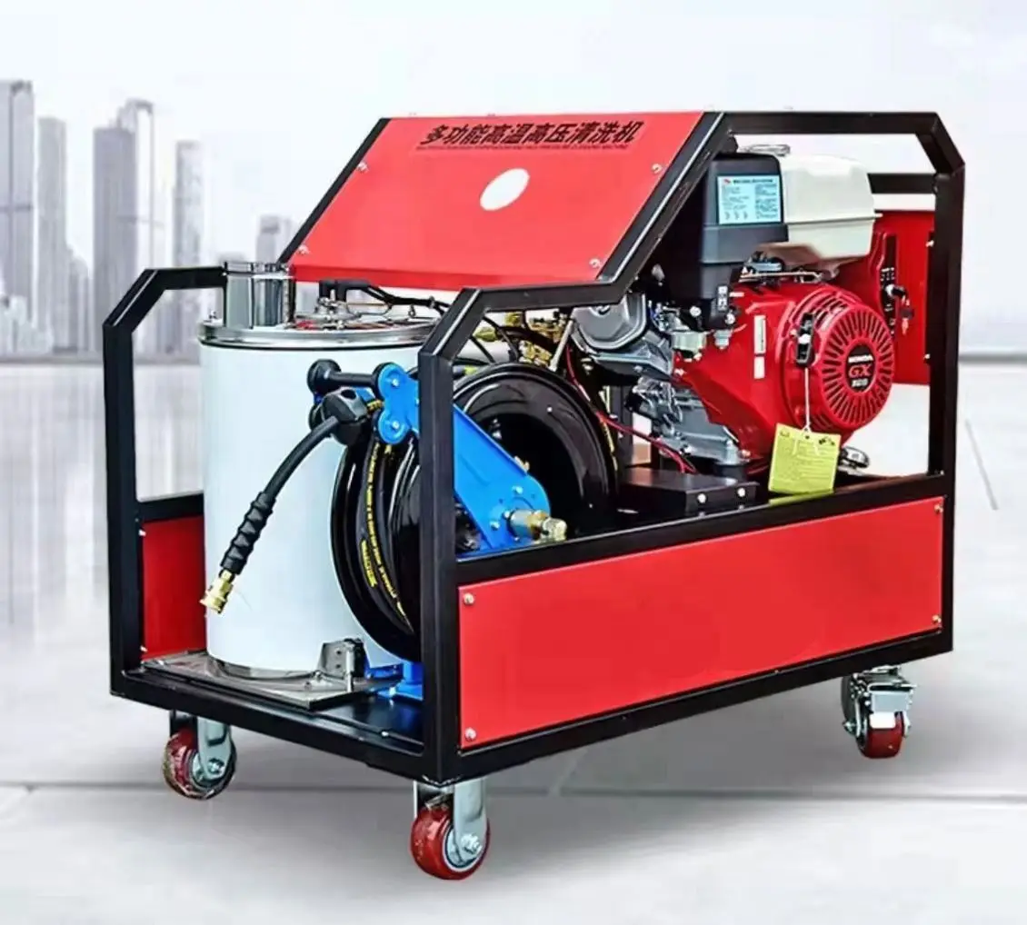 High Temperature High Pressure Washer Commercial Industrial Heavy Duty Cleaning Machine