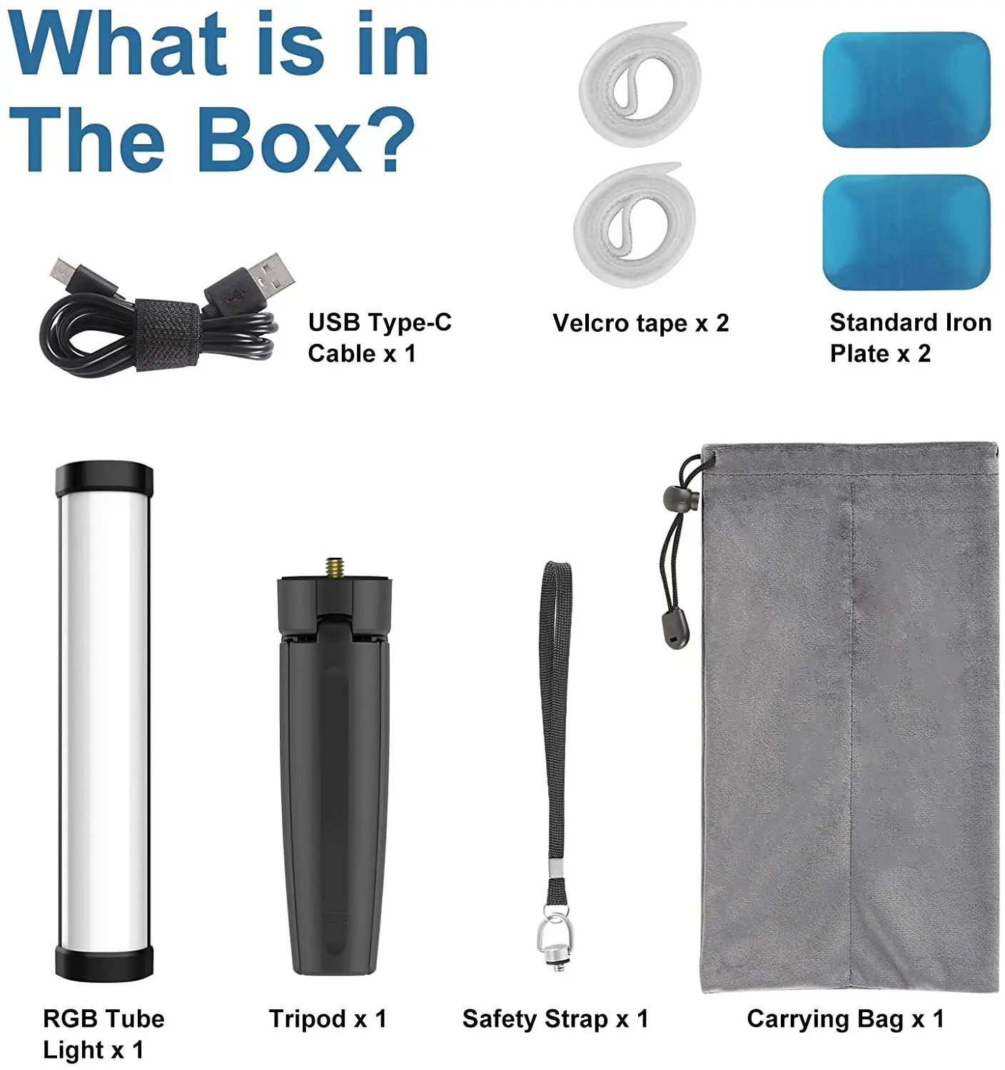 EACHSHOT ES6 يده RGB الفيديو عصا خفيفة عصا مع ترايبود 2800k-8500k كامل اللون التصوير الإضاءة قابلة للشحن APP التحكم