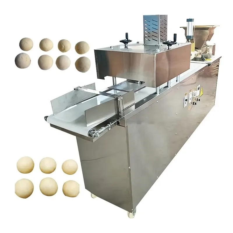 Time Saving Dough Dividing and Rounding Machine Dough Divider and Roller Dough Roller Cutter