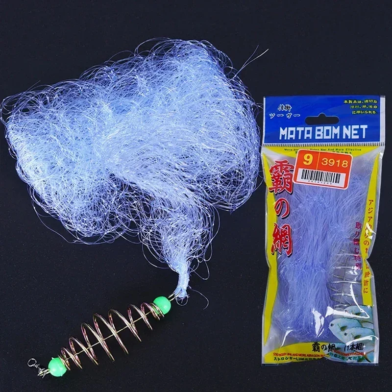 

Fishing Net Keeping Lures High Quality Fishing Accessories Copper Shoal Cast Gill Feeder Sticky Fish Net Fish Net Fishing Trap