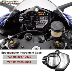 For Yamaha YZF R1 2009 2010 2011 2012 2013 2014 R6 YZFR6 2017-2020 Speedometer Instrument Case Gauge Tachometer Housing Cover