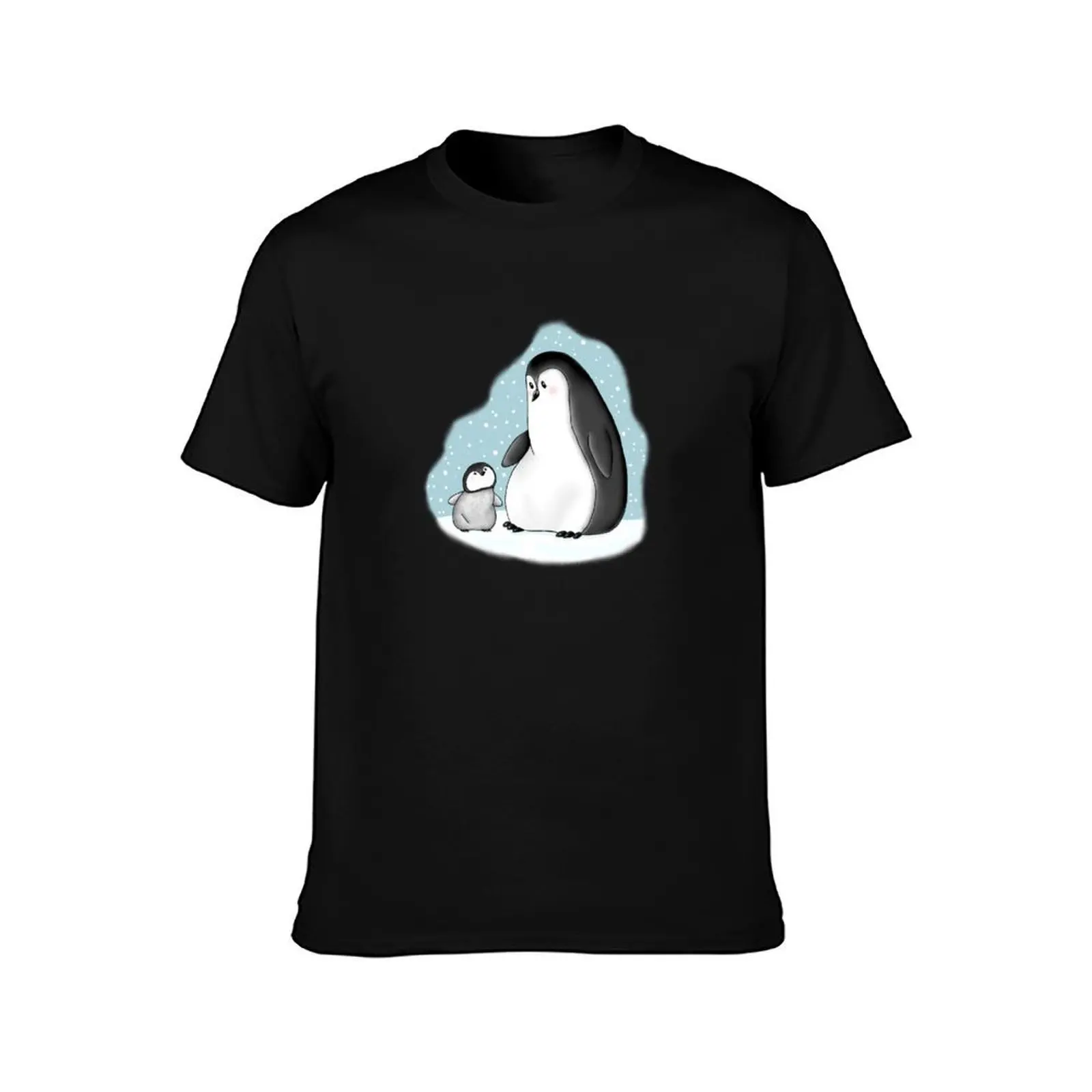 Penguin & Chick T-Shirt anime t shirts for man T-Shirt