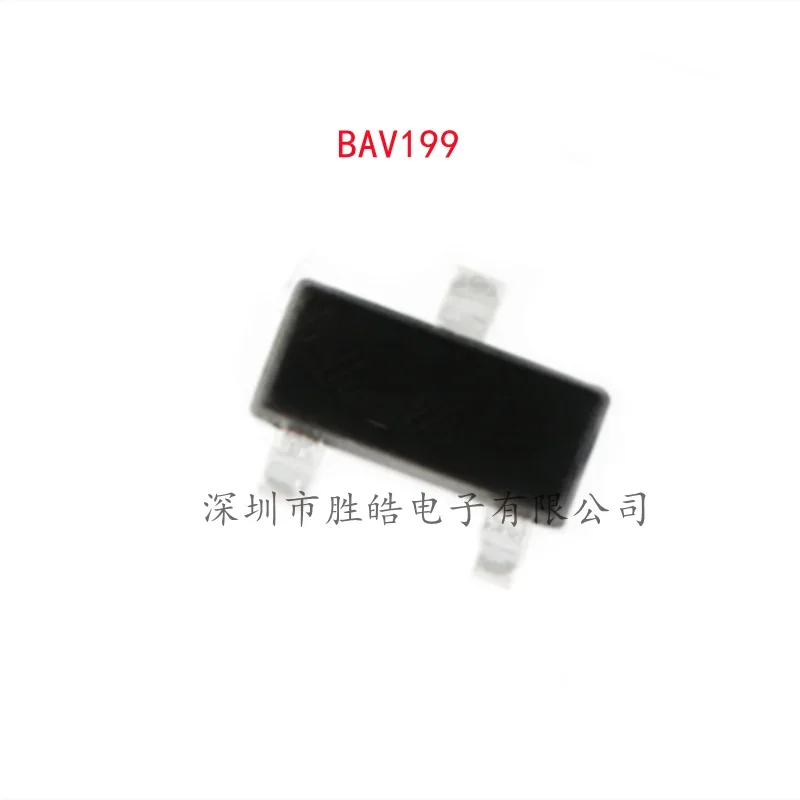 

(100PCS) NEW BAV199 BAV 199 Switch Tube Silk Screen Jyw Diode SOT-23 BAV199 Integrated Circuit