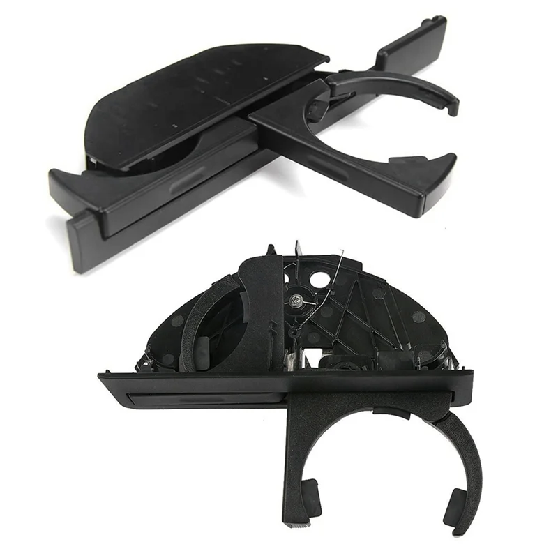 

Automotive Front+Rear Retractable Cup Holder Water Cup Holder Right Hand Drive For BMW E39 525I Parts 51168184520 51168190206-Y4