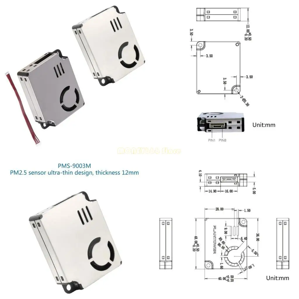 

F62C Digital Particle Concentration Particulate Matter PMS9003M PM2.5