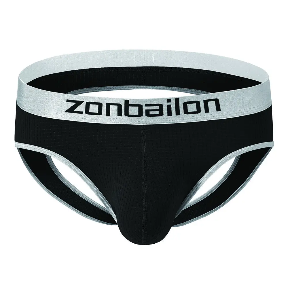 Zonbailon Men's G-Strings Underwear Comfortable Bikini Thongs Sexy T-Back