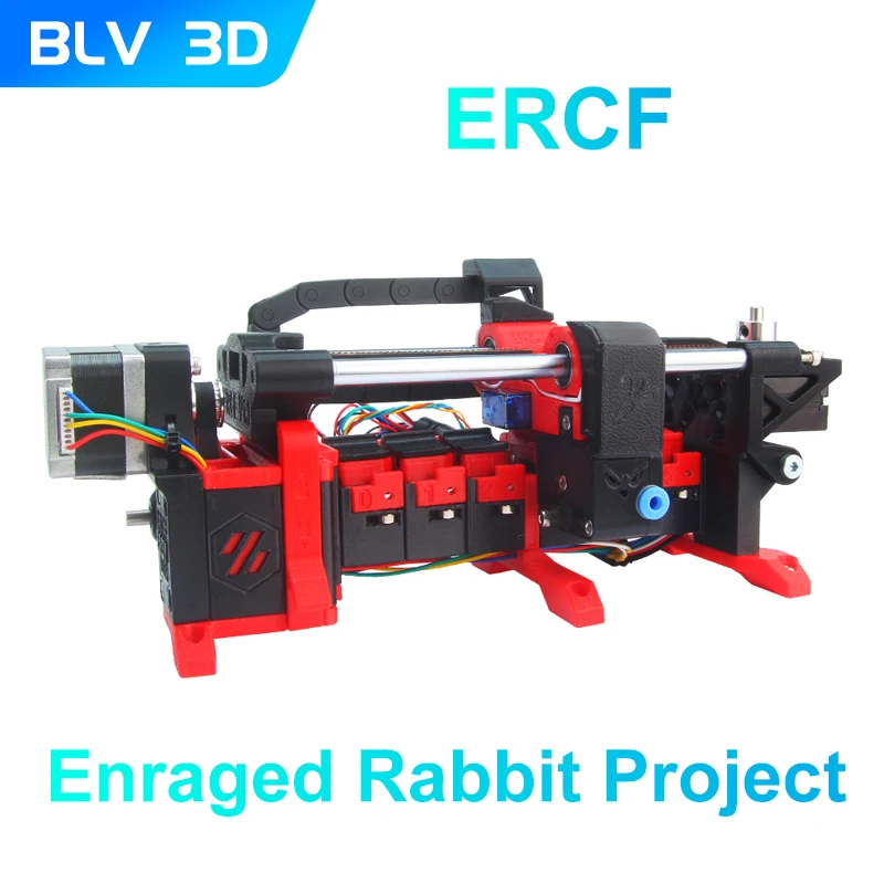 

BLV® Trident Mmu Kit Enrager Rabbit Carrot Feeder Ercf Ercp Easy Brd V1.1 Multi Material 3D Printer VORA(O)N