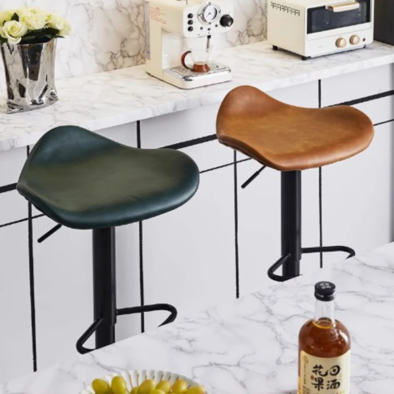 Metal Modern Bar Stools Lounge Minimalistic Steel Comfortable Design Nordic Bar Stools Salon High Poltrona Home Furniture