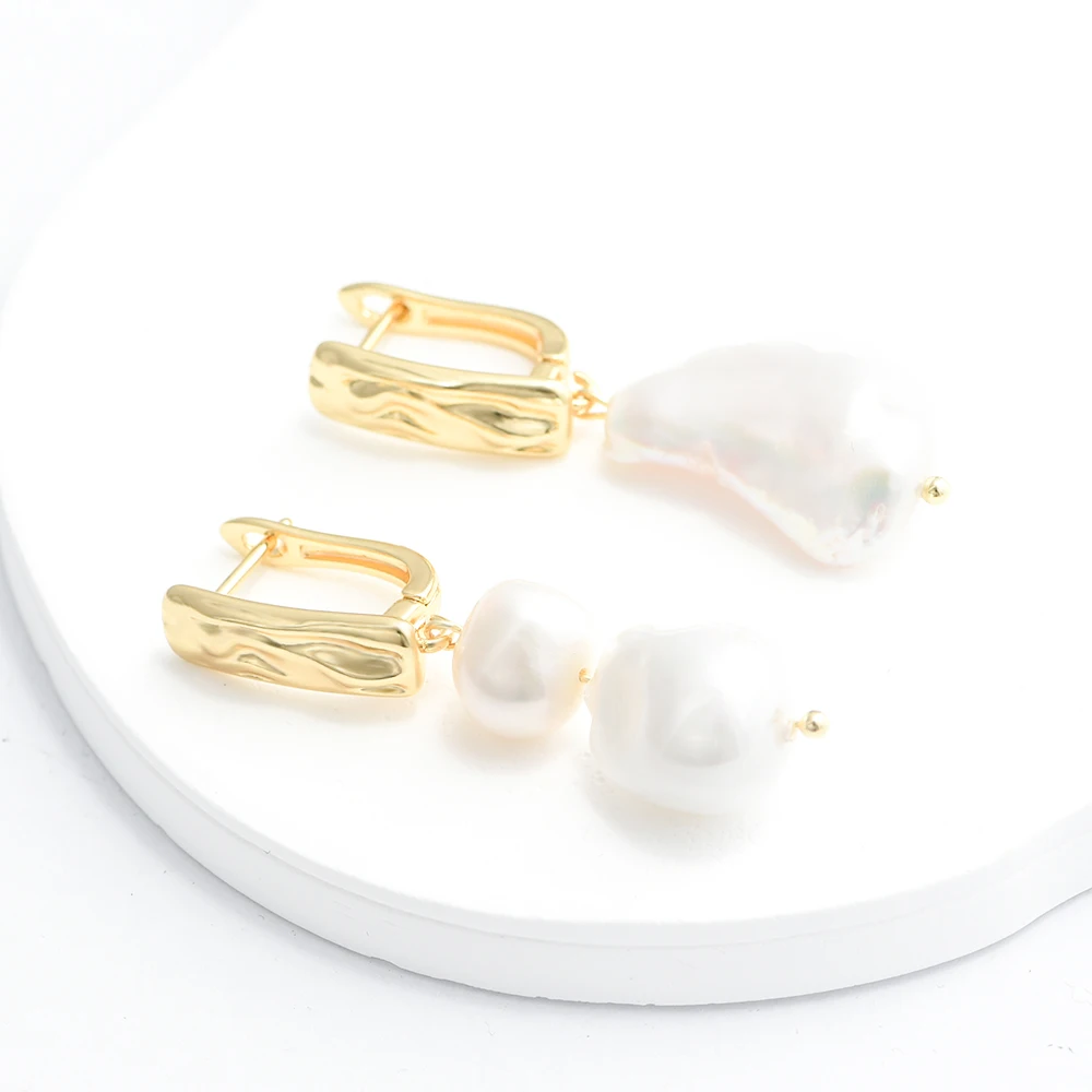 1 Paar antikbronze-/18K vergoldete/rhodiumplattierte Messing-Ohrringhaken für DIY-Schmuckherstellungszubehör für Damen – Detail 6