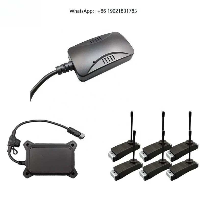 RS232 Receiver TPMS for Truck/Trailer 6 Wheel Standard Data Format Tire Pressure Monitoring Systems Various Vehicle Systems