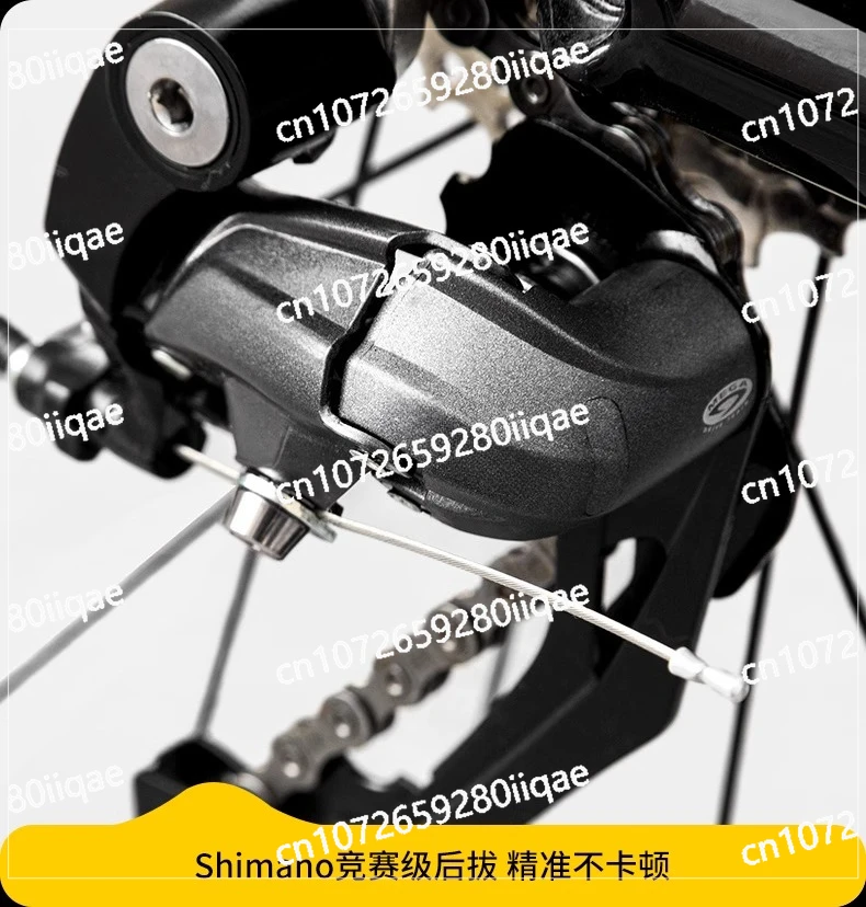 دراجة جبلية قابلة للطي محمولة للبالغين من الذكور المراهقين والطالبات والعتاد المتغير الخفيف على الطرق الوعرة #4