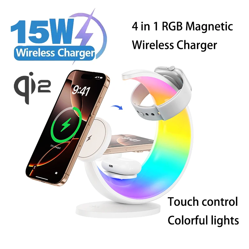 15W 4 In 1 Charging…