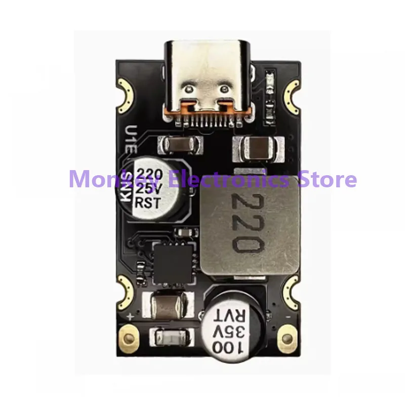 Módulo de carga rápida PD65W, cargador de protocolo completo, interfaz tipo C, PD, QCSCP, PPS