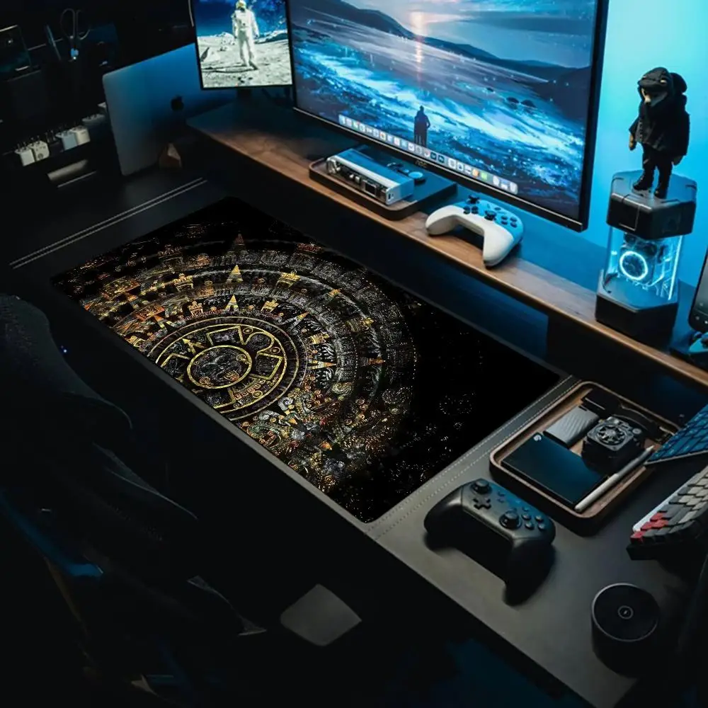 

Large Gaming Mouse Pad Keyboard Gamer Rubber Anti-wrinkle Non-slip Bottom Desk Mat